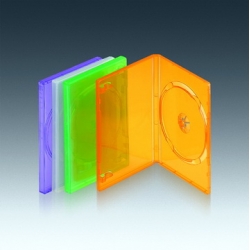 14MM Single DVD case(smooth color)