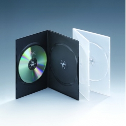 7MM Double DVD case (black)