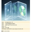 10MM single DVD case transparent (PS)