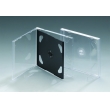 CD Case Doppia 10.4mm con vassoio traslucido